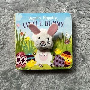 NWT Hippity, Hoppity, Little Bunny Finger Puppet Board Book
